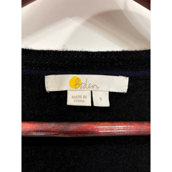 Boden Cashmere Black Button Up Sweater Sz S - Picture 4 of 5
